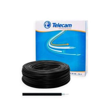 Imagem de Cabo De Alta Isolação 5,0mm Flexivel 50m Preto Telecam