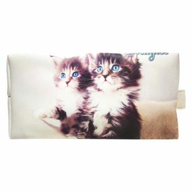 Imagem de Necessaire Pet Feminina Gatinhos Olhos Azuis, Magicc
