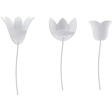 Imagem de Bloomer Conjunto Decorativo Flores 3D Com 9 Peças - Umbra