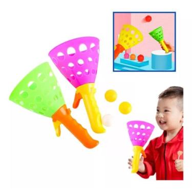 Imagem de Kit 2 Peças Jogo Bolinhas Atlantis Lança Bolinha Kind Ball - mega toys