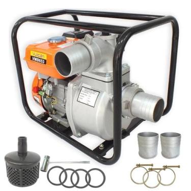 Imagem de Motobomba Vulcan VMB653 á Gasolina Motor 4 Tempos Com Partida Manual P