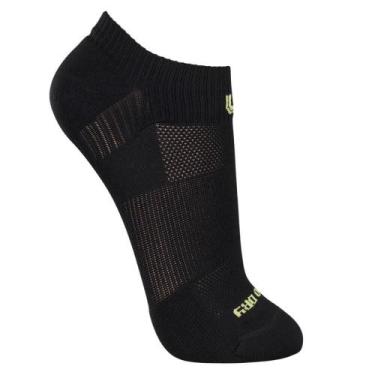 Imagem de Meia Cano Curto Lupo Sport 03350-003 Microfibra, Preto, 41/44