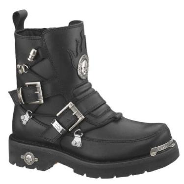 Imagem de HARLEY-DAVIDSON FOOTWEAR Botas Distortion Masculinas, Preto, 8.5