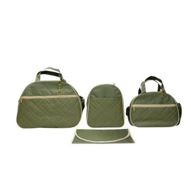 Imagem de Kit bolsa maternidade Encanto Xadrez Hyno Kids, Quartel