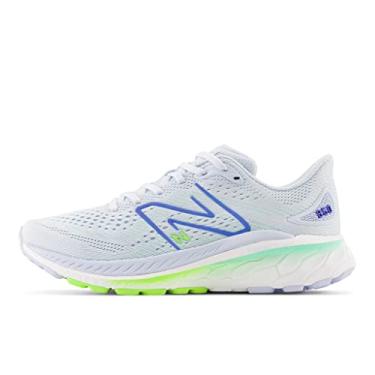 Imagem de New Balance Fresh Foam X 860 V13 Tênis de corrida feminino, Luz das estrelas/verde pixel, 37 BR