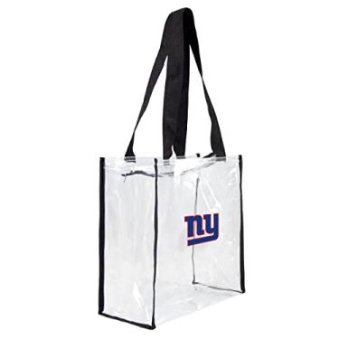 Imagem de Littlearth Bolsa para estádio NFL New York Giants Clear Square, 29 x 14 x 29 cm, transparente