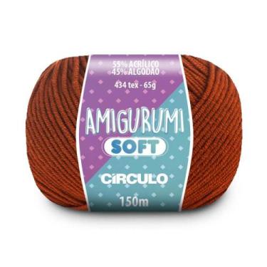 Imagem de 01 Novelo Fio Amigurumi Soft - Artesanato Em Crochê - Circulo, 7529, T