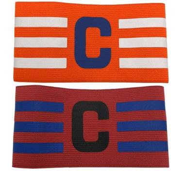 Imagem de Faixa de Capitão Braçadeira de Futebol Pack com 2 Unidades - Estilo Bo