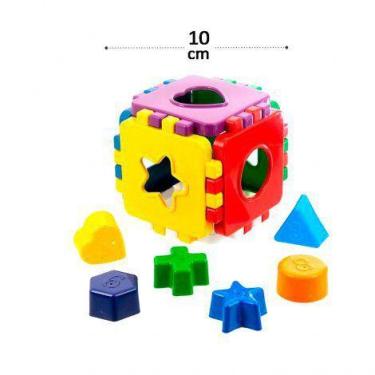 Imagem de Cubo Educativo Baby Formas 7 Pecas Colors - KENDY
