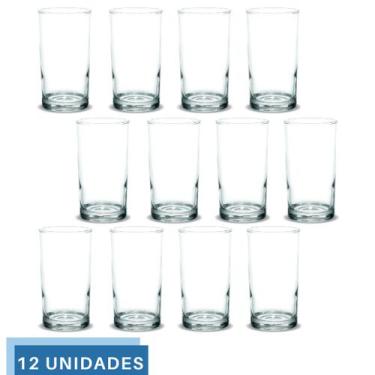 Imagem de Copo Vidro 330ml Brooklyn Suco Agua Glamour Luxo Nadir 12Un - NADIR FI