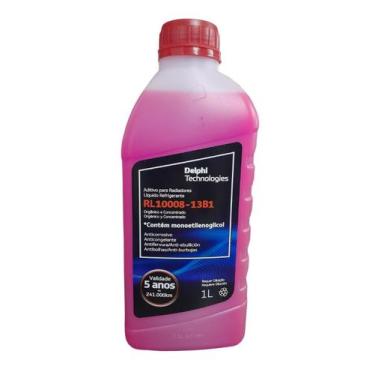 Imagem de Liquído Arrefecimento Orgânico Rosa 1 Litro Delphi