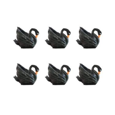 Imagem de Kit 6 mini Cisne Negro Maquetes, Mini Mundos, Terrário - Mad Maker