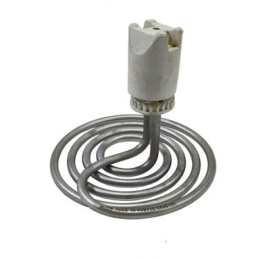 Imagem de Aquecedor P/ Pintinhos Resistencia Ambiente 800w C/ Soquete - KL, 110V