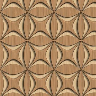 Imagem de PAPEL DE PAREDE DECORATIVO 3D MADEIRA (folha de 300x90 cm) - ATITUDE S