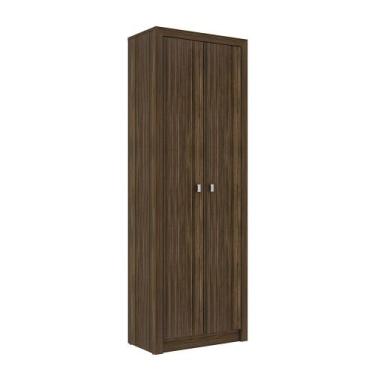 Imagem de Armário Estante Alto para Escritório Home Office ME4105 MDP Nogal G69 