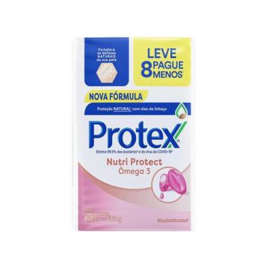 Imagem de Sabonete em Barra para o Corpo e Rosto Protex Nutri Protect Ômega 3 85
