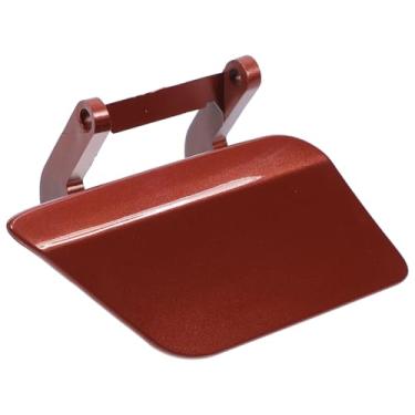 Imagem de Motoforti Tampa do bocal da arruela do farol do lado direito dianteiro tampa do bocal de acabamento do para-choque para Mercedes-Benz C350 2008-2015 Nº 2048804324 Vermelho