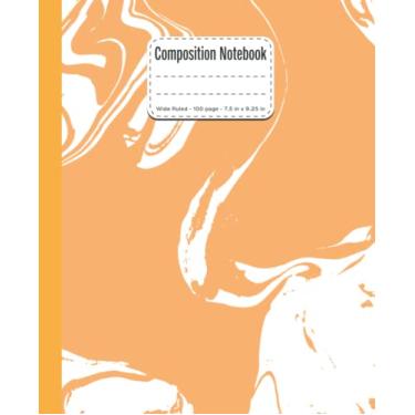 Imagem de Composition Notebook: Wide Ruled Paper Notebook Journal |Beautiful Liquid Marble | lined journal | Blank Wide Lined Workbook for Girls Boys Kids Teens Students