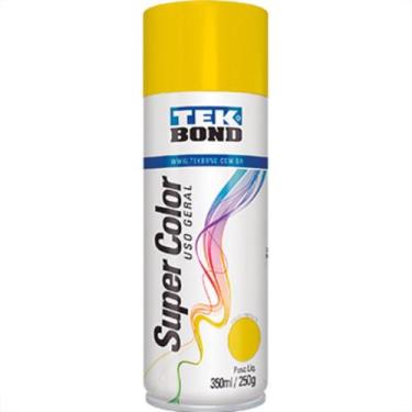 Imagem de Tek Spray Uso Geral Amarelo 350Ml - TEK BOND TINTAS