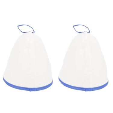 Imagem de Chapéu de Sauna, Chapéu de lã Absorvente de água Espessada para Homens Mulheres Com Elasticidade e Respirabilidade, Chapéu de Banya Suave para Banho de ou Sauna para