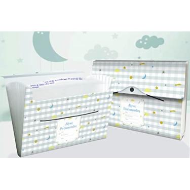 Imagem de Pasta Sanfonada A4 Pequenos Astros c/12 divisórias, Dello, Multicor, 6104.01.0006