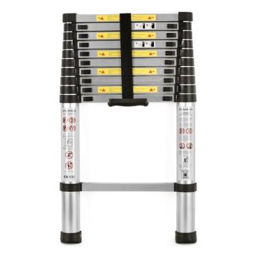 Imagem de Escada Telescopica Aluminio 3.2m 11 Degraus - Zaganza