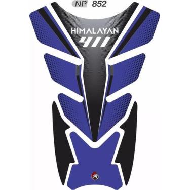 Imagem de Adesivo Resinado Protetor De Tanque Himalayan Azul - Resitank