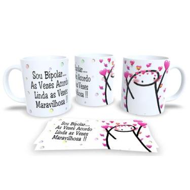 Imagem de Caneca de Porcelana Personalizada Flork Frases Engraçadas, Divertidas 