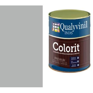 Imagem de Tinta Esmalte Base de Água Para Madeiras e Metais  Colorit  Premium Qu