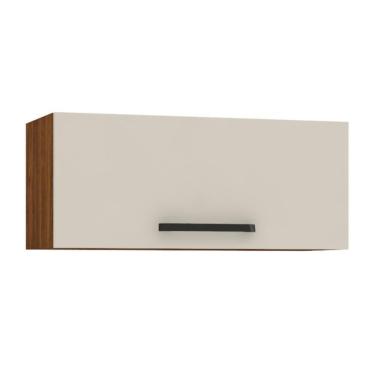 Imagem de Armário Refrigerador 700 Ametista Nogueira Off White