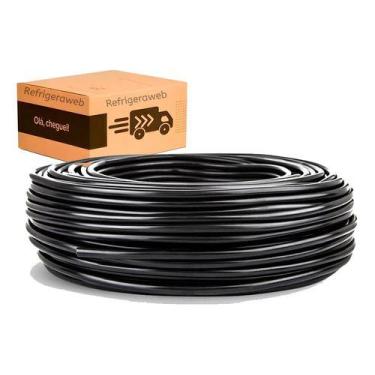 Imagem de 10 Metros Cabo Comando Pp 2 Vias 1,5mm Rolo Branco Ou Preto - rfw