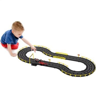 Imagem de Pista Autorama Elétrico - Fórmula Super com Carrinhos F1 - Braskit