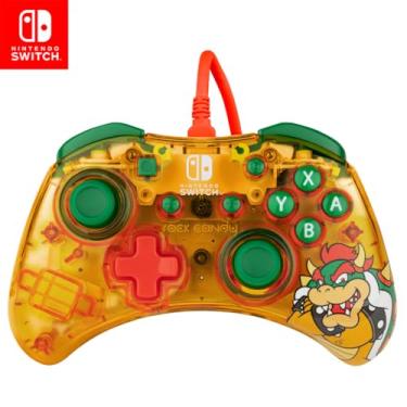Imagem de PDP Rock Candy Wired Controller for Nintendo Switch/ Lite/ OLED - Lemon Bomb Bowser