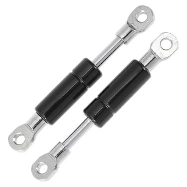 Imagem de X AUTOHAUX Amortecedores a gás de 100 mm/3,94" molas a gás 22N preto aço carbono 2 peças RV caixa de ferramentas tampa caixa de armazenamento capa de porta de armário