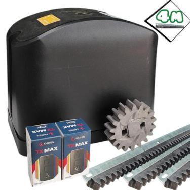 Imagem de MOTOR PORTÃO GAREN DESLIZANTE RÁIDO 8SEG 400Kg 2 CONTR 4M, 110/127V