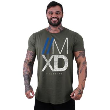 Imagem de Camiseta Longline MXD Conceito Estampada Musculação Fitness-Masculino