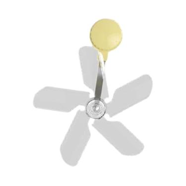 Imagem de Kuntesetty Ventilador de guia de vento de defletor de ar condicionado Evite o BAFFLE ACESSORIO de ACESSORES de AR ​​AS AJUSTÁVEL Ajustável para a sala de estudo, Amarelo 1pcs