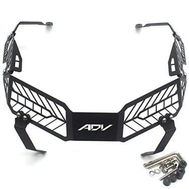 Imagem de Acc-Creativity Capas de proteção de grade de farol protetor de lâmpada frontal compatível com Honda ADV 150 2019-2020