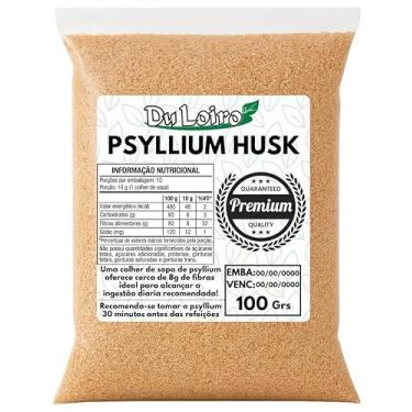 Imagem de PSYLLIUM HUSK FIBRA (100% NATURAL) 100g - PSILLIUM