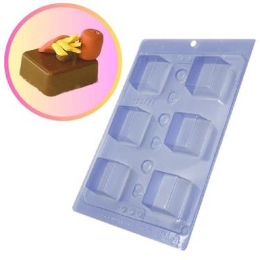 Imagem de Forma Especial 3 Partes Bolo Bombom Quadrado Pão de Mel - Porto Formas