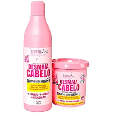 Imagem de Forever Liss - Kit Desmaia Cabelo Shampoo + Máscara 350g