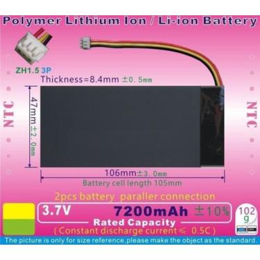 Imagem de Bateria Para Gpd Win Z8750 Com 7200mah 3,7v  Com Garantia - - bgb