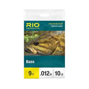 Imagem de RIO Products Leaders Bass Leaders 2,8 m, 7,3 kg, pacote com 3, transparente