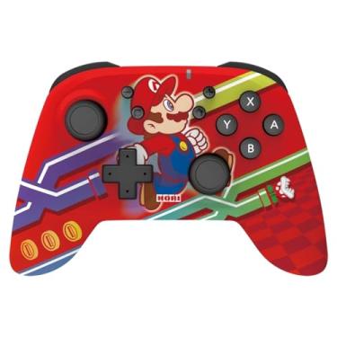 Imagem de Controle sem fio Hori Pad Pro - Edição Especial Mario, Licenciado para Nintendo Switch