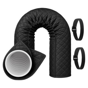 Imagem de Isolamento para Mangueira de Ar Condicionado Portátil - Capa para Mangueira de Ar Condicionado Portátil 150 cm,Peças Em Lona Oxford Resistente Para RV Casa Sótão Parede Externa Janela