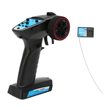 Imagem de Depisuta Transmissor e receptor RC de 3 canais, controle remoto e receptor de 2,4 GHz para carro RC, barco RC, ajuste de velocidade