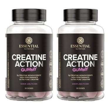 Imagem de Kit 2X: Creatine Action Gummy Jabuticaba Essential Nutrition 60 Gomas