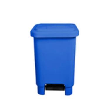 Imagem de Lixeira 25L Quadrada C/Pedal - JSN, Azul