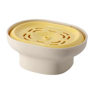 Imagem de WeiLaiKeQi Dispensador de sabão em pó, acessório de cozinha, durável, resistente, dispensador de detergente para louça, Branco