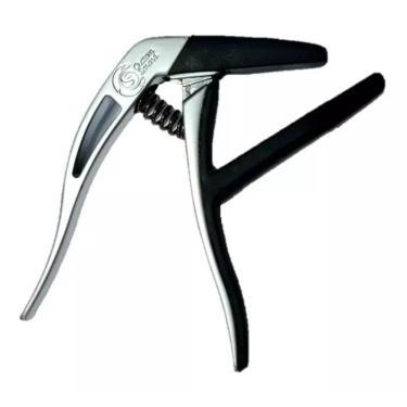 Imagem de Capotraste Para Guitarra  E Violão Ct1 Aço Cromado